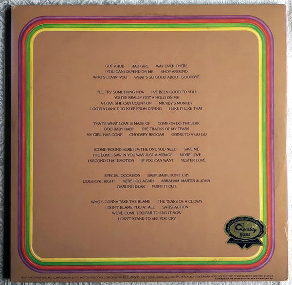 The Miracles : Anthology (3xLP, Comp, RE)