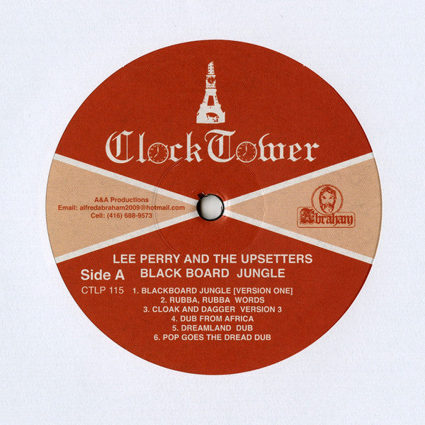 The Upsetters :  Blackboard Jungle Dub (LP, Album, RE, RP)