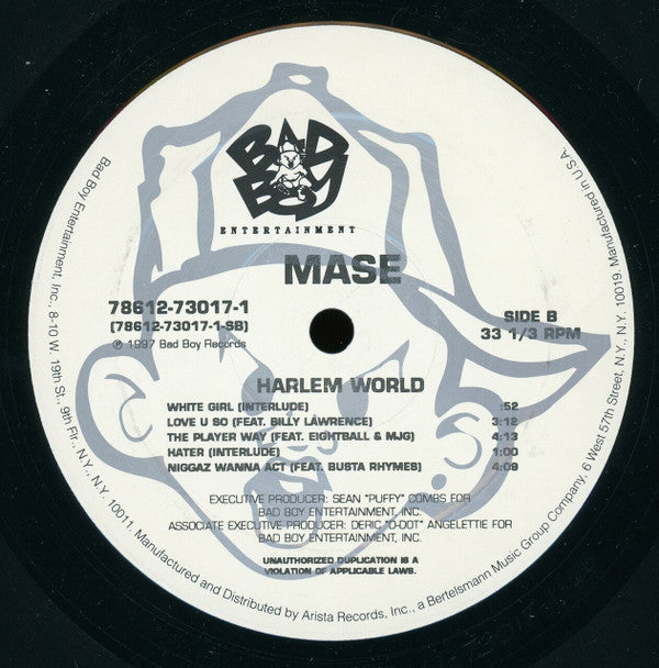 Mase : Harlem World (2xLP, Album)