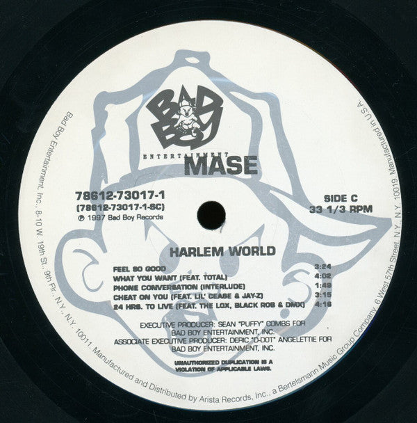 Mase : Harlem World (2xLP, Album)