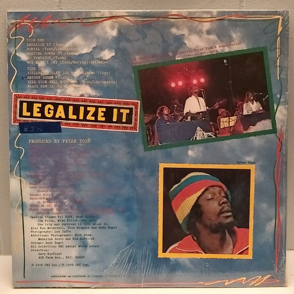 Peter Tosh : Legalize It (LP, Album)