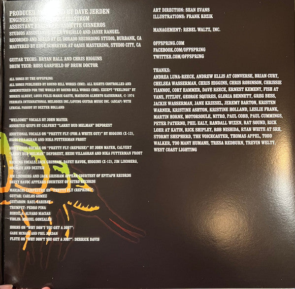 The Offspring : Americana (LP, Album, RE, Gat)