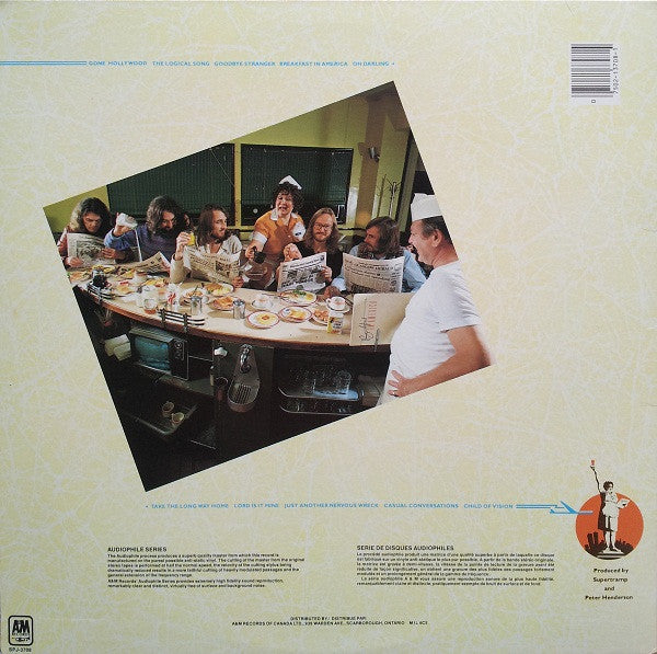 Supertramp : Breakfast In America (LP, Album, RE, RM, Gat)