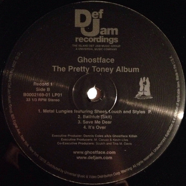 Ghostface Killah : The Pretty Toney Album (2xLP, Album)