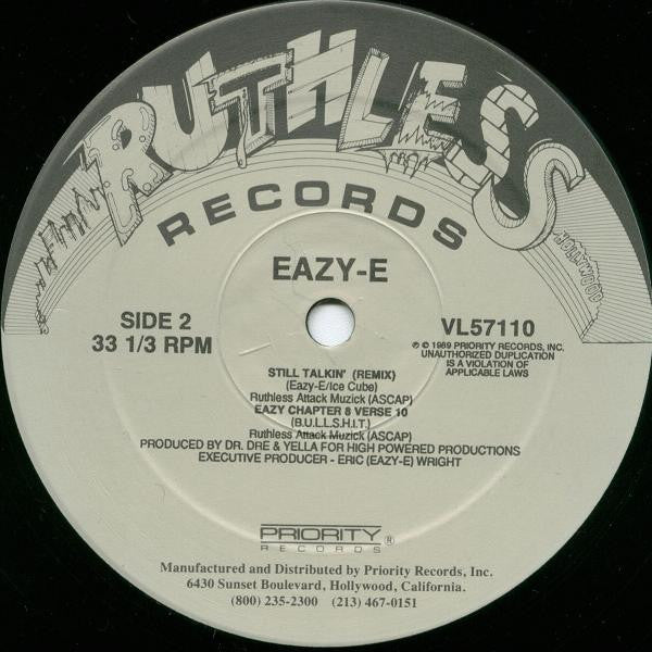 Eazy-E : We Want Eazy (Remix) (12", Maxi)