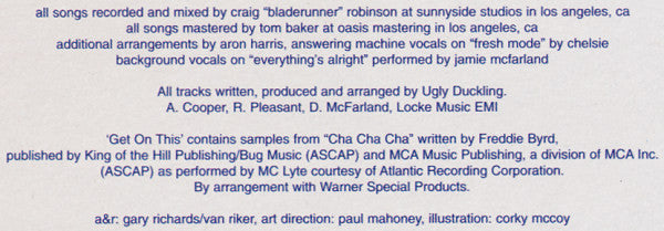 Ugly Duckling : Fresh Mode (12", EP)