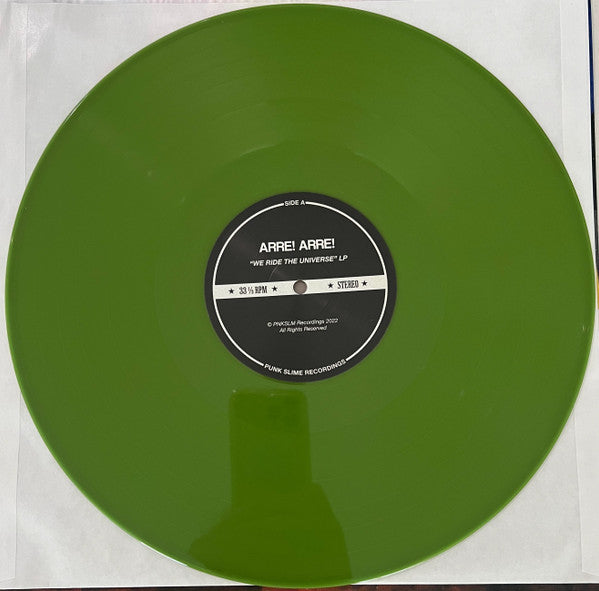 Arre! Arre! : We Ride The Universe (LP, Gre)