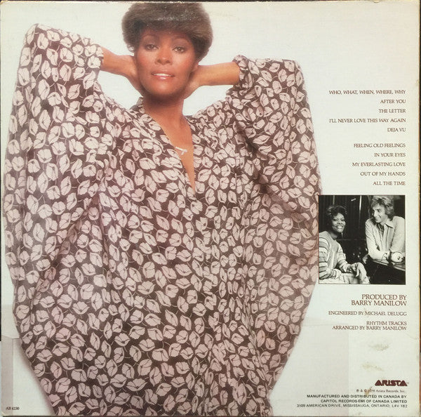 Dionne Warwick : Dionne (LP, Album)