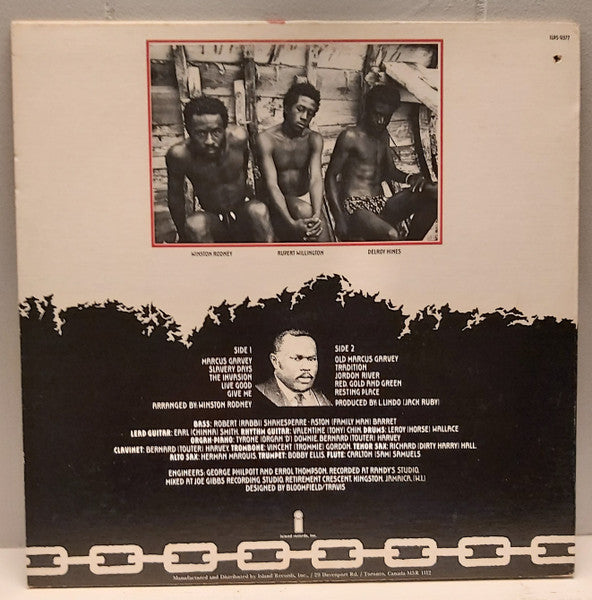 Burning Spear : Marcus Garvey (LP, Album, San)