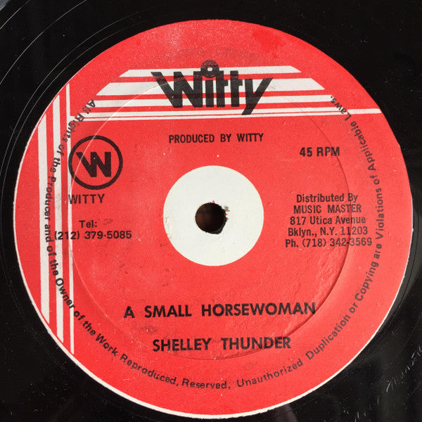 Shelly Thunder : A Small Horsewoman (12")