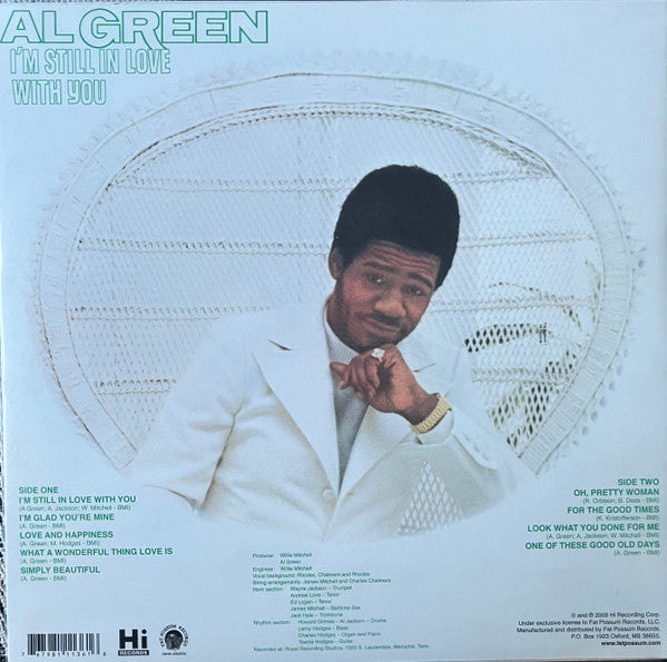 Al Green : I'm Still In Love With You (LP, Album, Ltd, RE, 50t)
