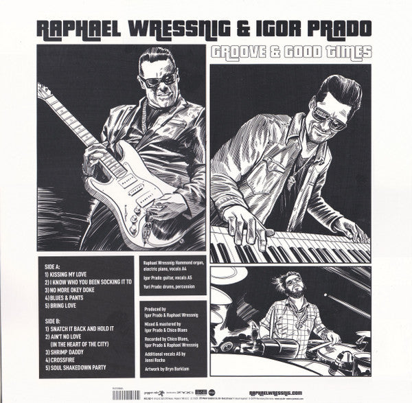 Raphael Wressnig & Igor Prado : Groove & Good Times (LP, Album)