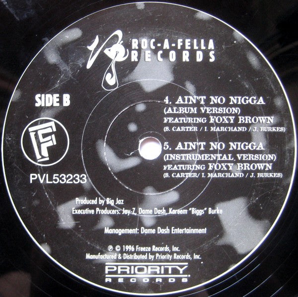 Jay-Z : Dead President$ / Ain't No Nigga (12")