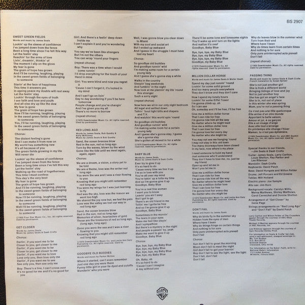 Seals & Crofts : Get Closer (LP, Album)