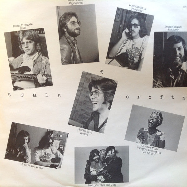 Seals & Crofts : Get Closer (LP, Album)