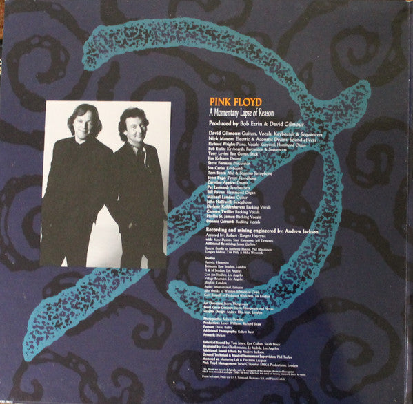 Pink Floyd : A Momentary Lapse Of Reason (LP, Album, Gat)
