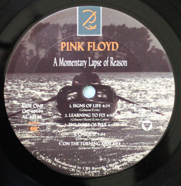 Pink Floyd : A Momentary Lapse Of Reason (LP, Album)