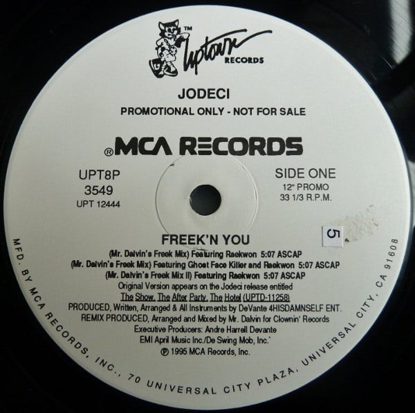 Jodeci : Freek'n You (Remixes) (12", Promo)