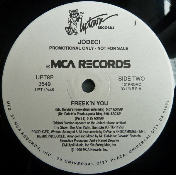 Jodeci : Freek'n You (Remixes) (12", Promo)