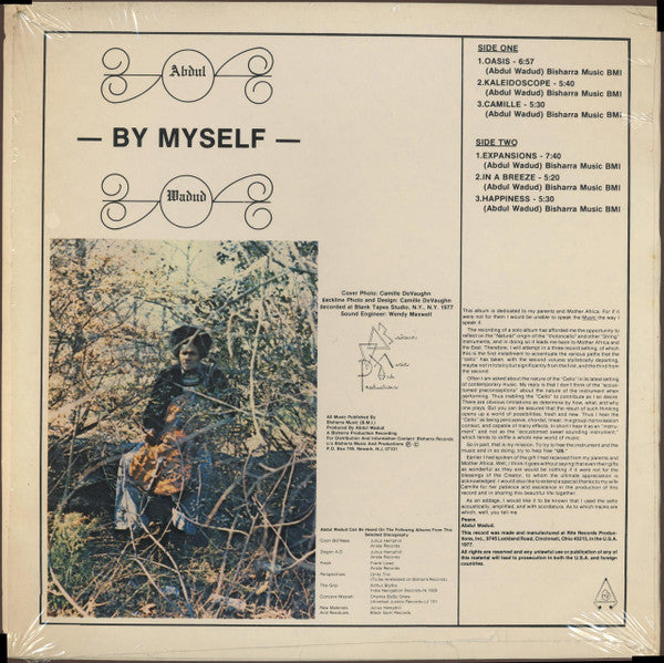 Abdul Wadud : By Myself (LP, Album)