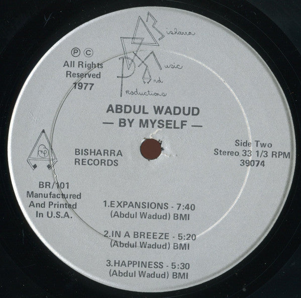 Abdul Wadud : By Myself (LP, Album)