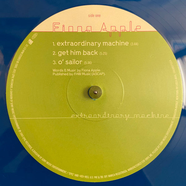Fiona Apple : Extraordinary Machine (2xLP, Album, Club, RE, Gre)