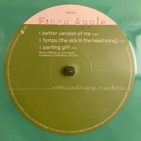 Fiona Apple : Extraordinary Machine (2xLP, Album, Club, RE, Gre)