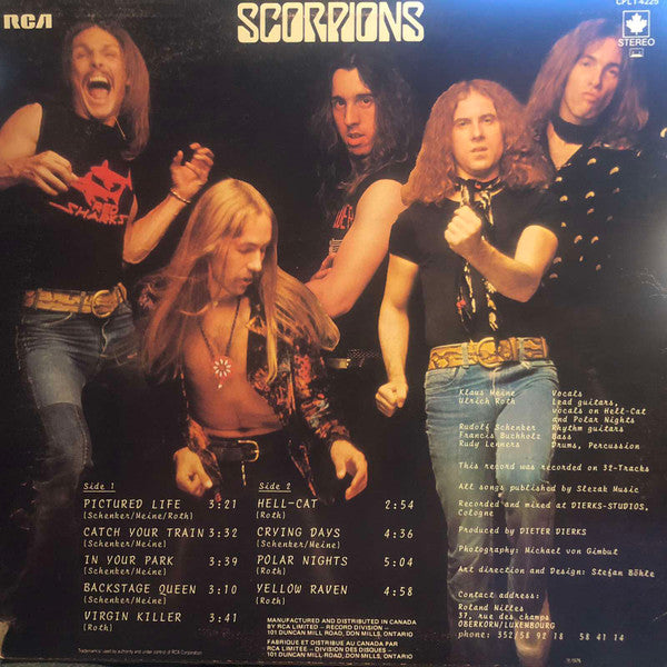 Scorpions : Virgin Killer (LP, Album)
