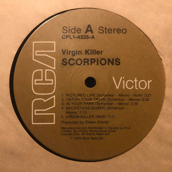 Scorpions : Virgin Killer (LP, Album)