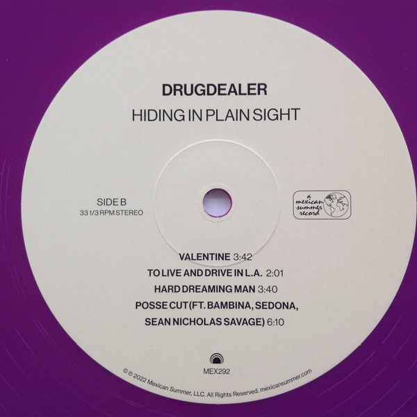 Drugdealer : Hiding In Plain Sight (LP, Album, Tab)
