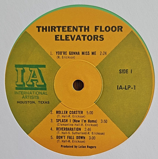 13th Floor Elevators : The Psychedelic Sounds Of The 13th Floor Elevators (LP, Album, Mono, RE, RM, Gre + LP, Album, RE, RM, )