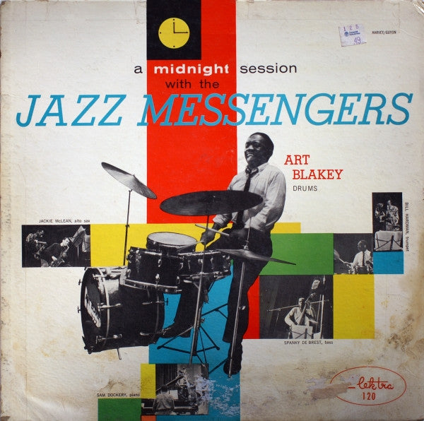 The Jazz Messengers* : A Midnight Session With The Jazz Messengers (LP, Album, Mono)