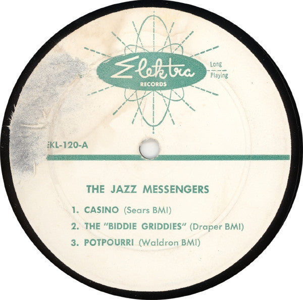 Art Blakey & The Jazz Messengers : A Midnight Session With The Jazz Messengers (LP, Album, Mono)