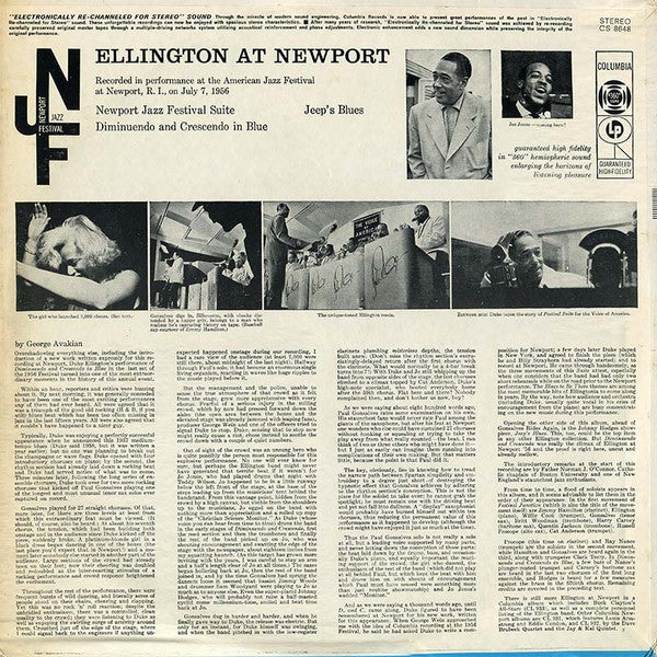 Duke Ellington And His Orchestra : Ellington At Newport (LP, Album, RE)