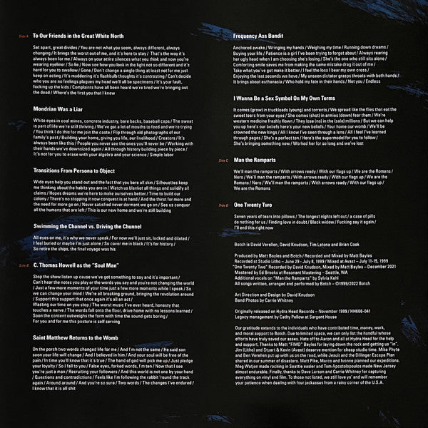 Botch : We Are The Romans (2xLP, Album, RE, RM, Blu)