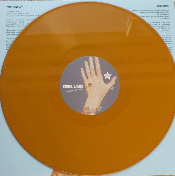 Mightmare : Cruel Liars (LP, Album, Ltd, Tan)
