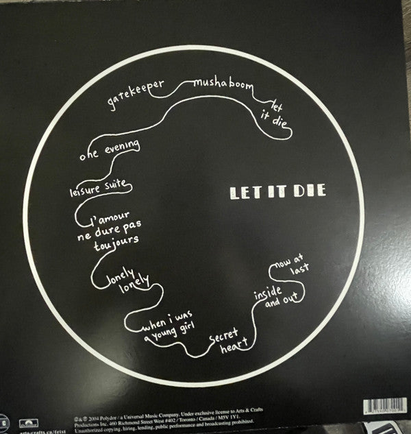 Feist : Let It Die (LP, Album, RE)