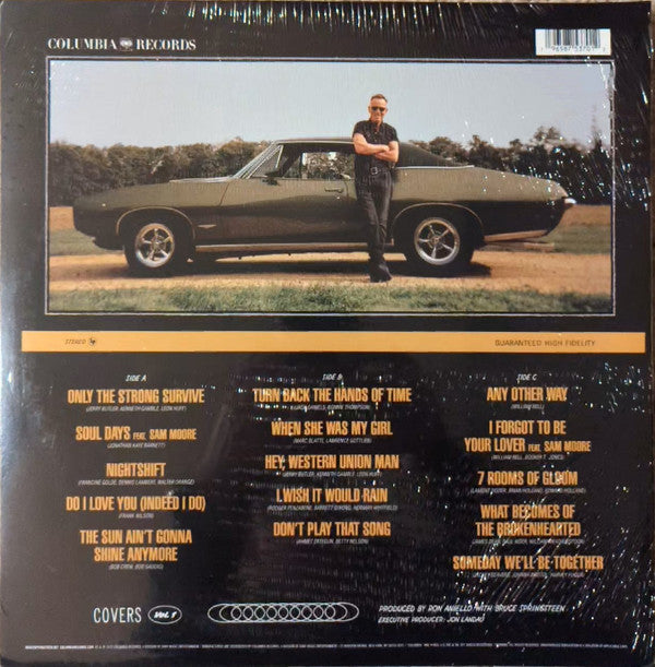 Bruce Springsteen : Only The Strong Survive (Covers Vol. 1) (LP + LP, S/Sided, Etch + Album, Ltd, Ora)
