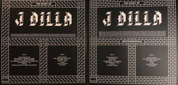 J Dilla : The Diary (LP, Pur + LP, Ora + Album, Club, RE, RM, Gat)