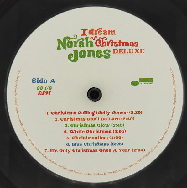 Norah Jones : I Dream Of Christmas (2xLP, Album, Dlx)