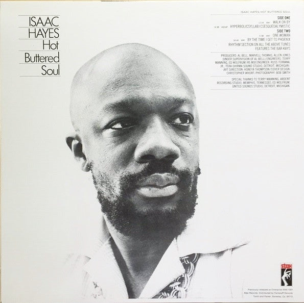 Isaac Hayes : Hot Buttered Soul (LP, Album, RE)