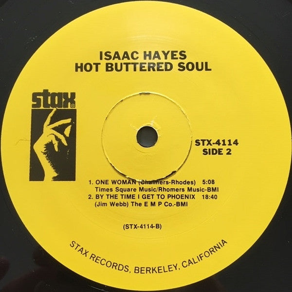 Isaac Hayes : Hot Buttered Soul (LP, Album, RE)