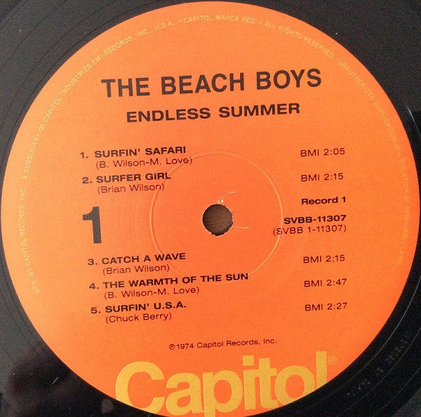 The Beach Boys : Endless Summer (2xLP, Comp, Ltd, RE, 180)