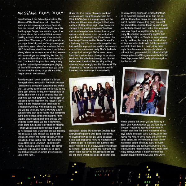 Iron Maiden : The Number Of The Beast / Beast Over Hammersmith (LP, Album, RE, RM + 2xLP, RE + Comp)