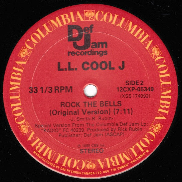 LL Cool J : Rock The Bells (12")