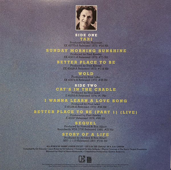 Harry Chapin : Story Of A Life/The Complete Hit Singles (LP, RSD, Comp, Yel)