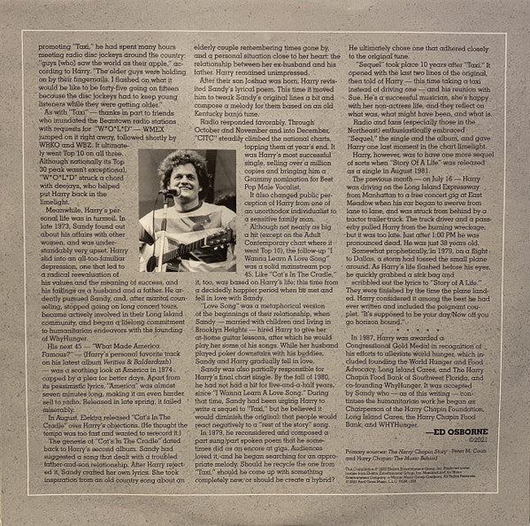 Harry Chapin : Story Of A Life/The Complete Hit Singles (LP, RSD, Comp, Yel)