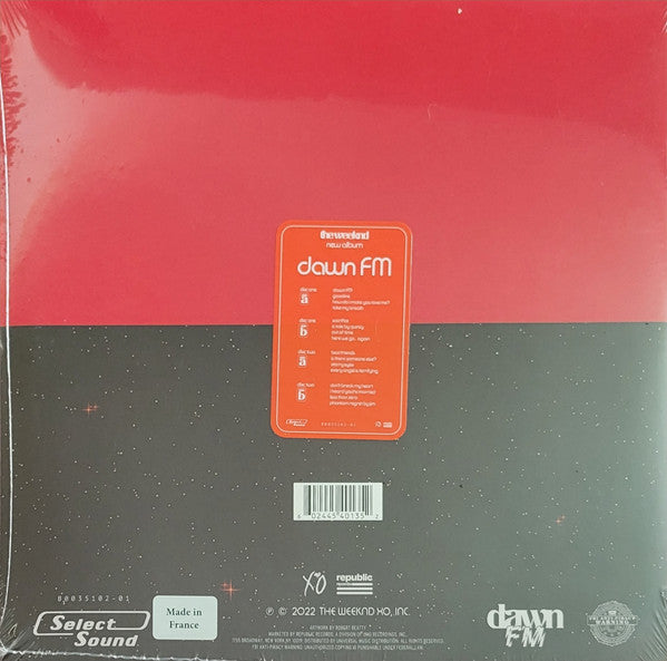 The Weeknd : Dawn FM (2xLP, Album, Ltd, Alt)