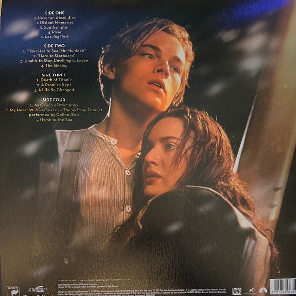 James Horner : Titanic (Music From The Motion Picture) (2xLP, Ltd, Num, RP, S/Edition, Smo)