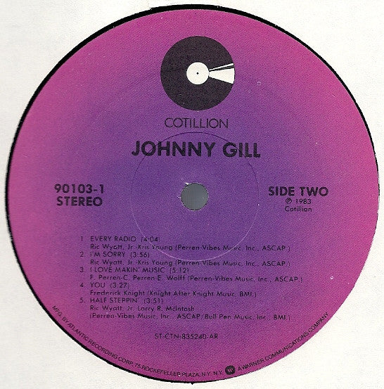 Johnny Gill : Johnny Gill (LP, Album)